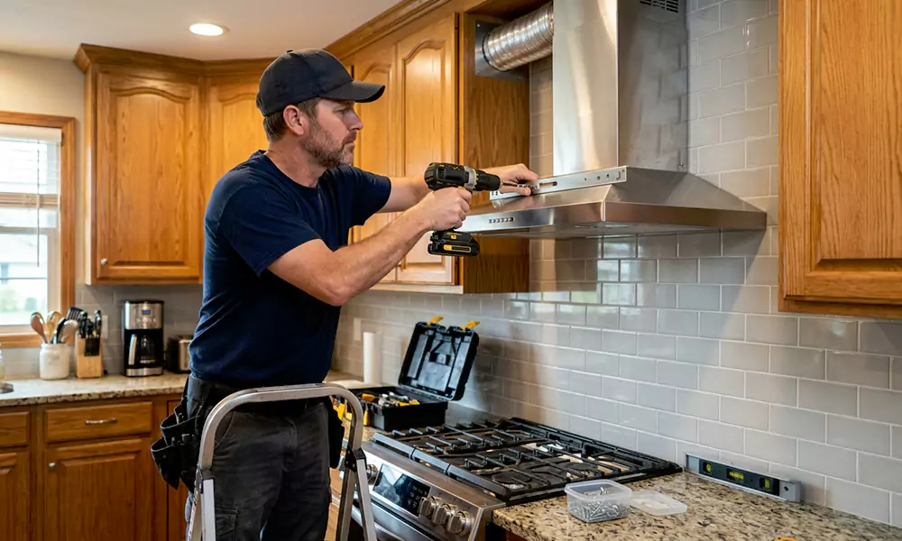Range Hood Installation in Haverhill, MA